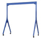 Vestil AHS-8-15-7 Steel Adjustable Height Gantry Crane with Phenolic Casters 15 ft.Wide x 7 ft. Max Usable Height 8,000 lb. C