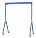 Vestil AHSN-8-20-14-TLC Steel Knock-Down Adjustable Height Gantry Crane with Total Locking Phenolic Casters 20 ft. Wide x 14 