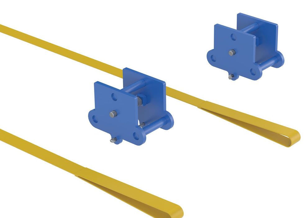Vestil AHSN-KIT steel beam height adjustment kit for adjustable height steel - view 2