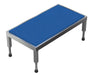Vestil AHT-H-2436-SS Stainless Steel Adjustable Work-Mate Stand 36 in. x 24 in. x 10-1/2 in. 500 lb. Capacity Silver