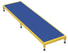 Vestil AHT-L-2496 Steel Adjustable Work-Mate Stand 96 in. x 24 in. x 6-3/4 in. 500 lb. Capacity Yellow