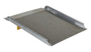 Vestil AHTD-3036 Aluminum Diamond Tread Hand Truck Dock Board with Curbs 35-7/8 in. x 31-1/4 in. x 7-3/16 in. 800 lb. Capacit