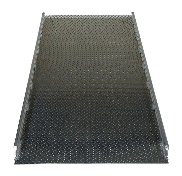 Vestil AHTD-3696 aluminum diamond tread hand truck dock board with curbs - view 3