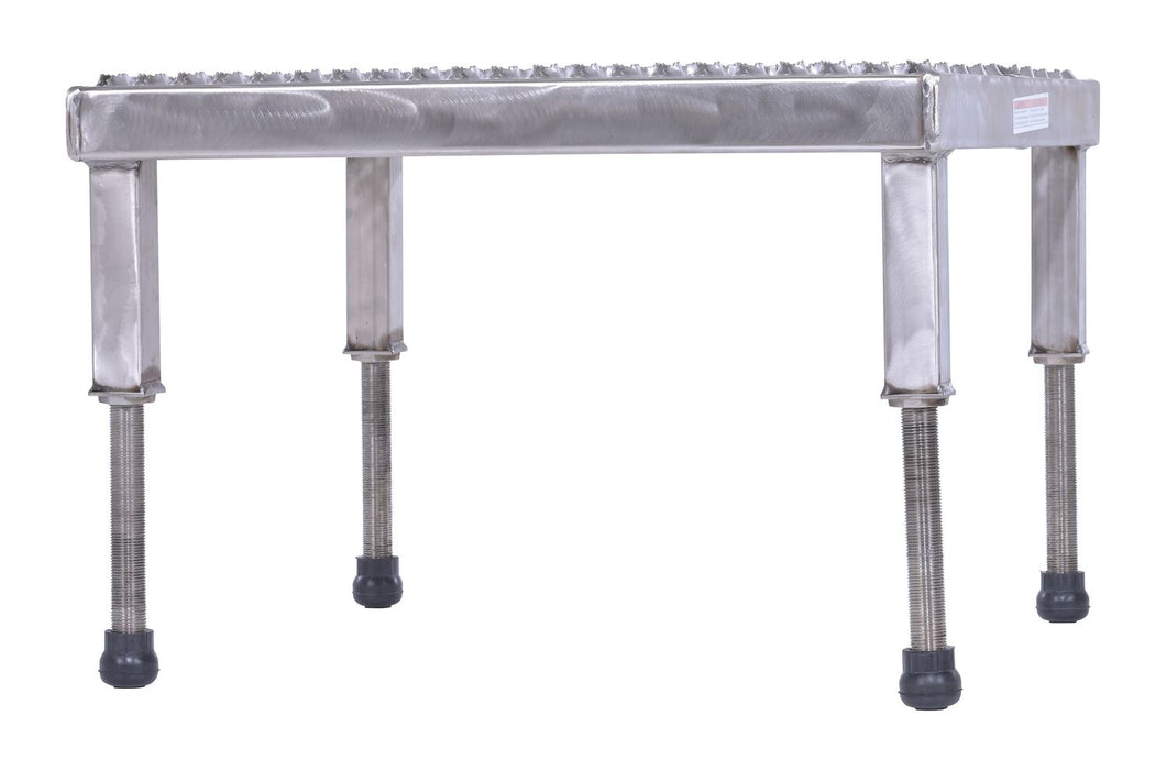 Vestil AHW-H-2424-SS stainless steel adjustable work-mate stand - view 2
