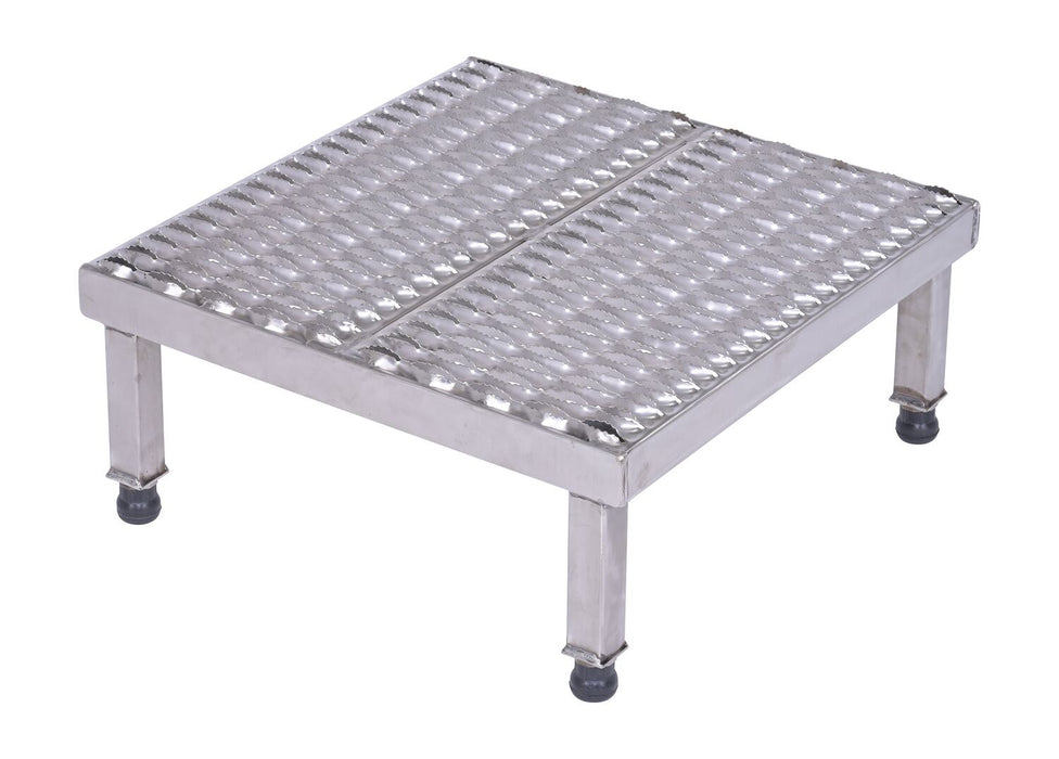 Vestil AHW-H-2424-SS stainless steel adjustable work-mate stand - view 3