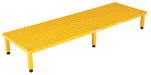 Vestil AHW-H-2472 Steel Adjustable Work-Mate Stand 72-5/16 in. x 23-1/2 in. x 10-1/2 in. 500 lb. Capacity Yellow