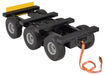 Vestil ALL-T-D8W-1400 Steel Eight Wheel All-Terrain Dolly 1,400 lb. Capacity Black