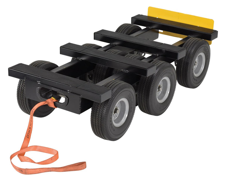 Vestil ALL-T-D8W-1400 steel eight wheel all-terrain dolly - view 2