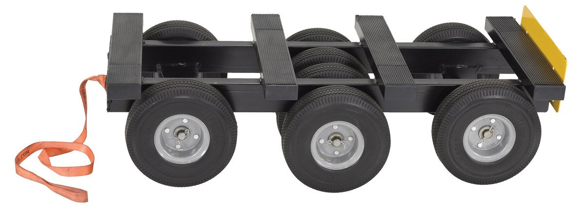 Vestil ALL-T-D8W-1400 steel eight wheel all-terrain dolly - view 4
