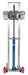 Vestil ALLH-2020-FW aluminum lite load lift with foot pump and fixed - view 4