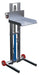 Vestil ALLPH-500-FWFL Aluminum Low Profile Lite Load Lift With Foot Pump Fixed Wheels and Manual Floor Lock 20 in. x 20 in. P