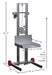 Vestil ALLPW-500-FWFL aluminum low profile lite load lift with winch fixed dimensions diagram