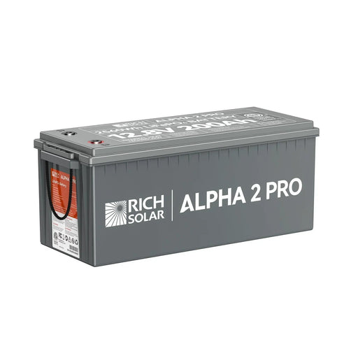 Green Vista Living Rich Solar ALPHA 2 PRO | 12V 200Ah LiFePO4 Battery | Premium 12V Lithium Battery for... Power Station