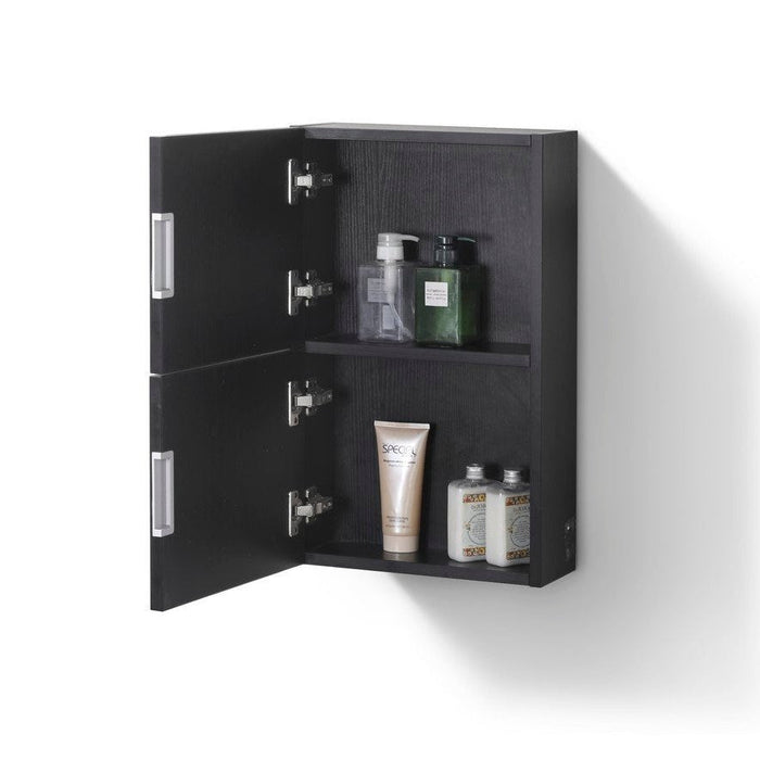 KubeBath Bliss 14" Wide by 24" High Linen Side Cabinet With One Door