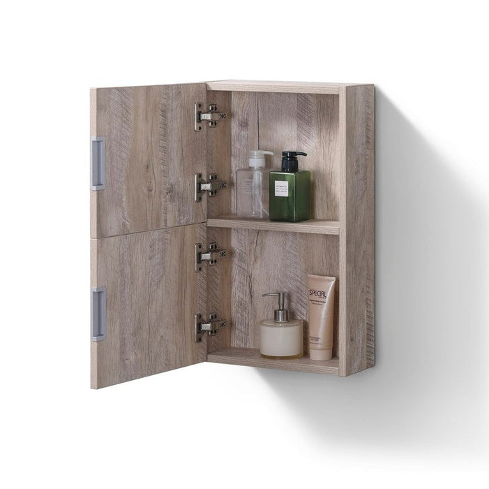 KubeBath Bliss 14" Wide by 24" High Linen Side Cabinet With One Door