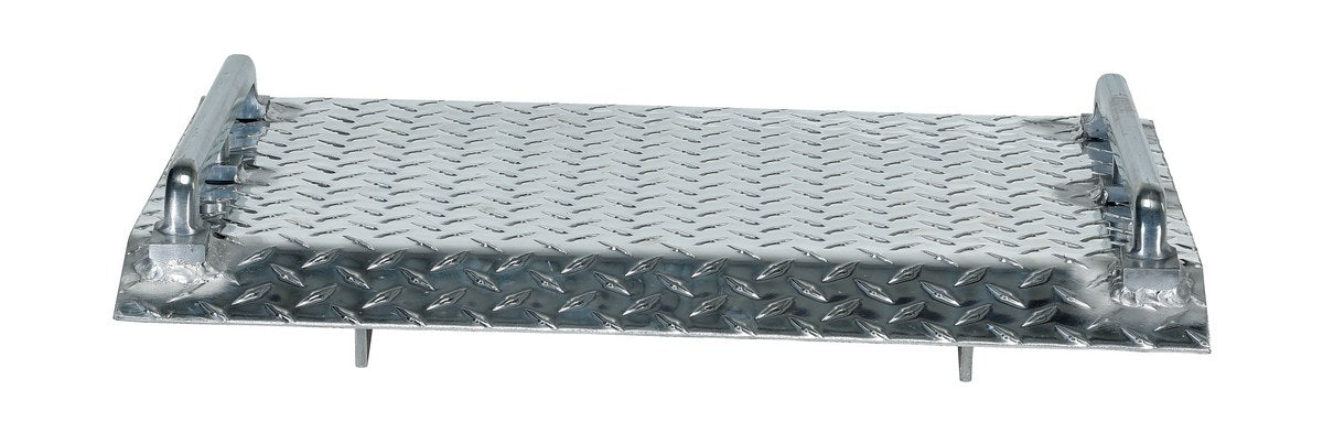 Vestil AMD-2418 aluminum tread plate mini dock board - view 4
