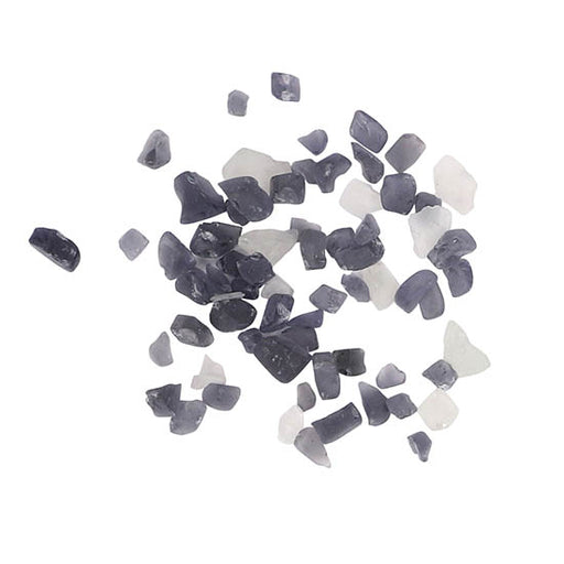 Sierra Flame Smokey Grey and White fireglass AMSF-GLASS-14