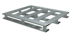 Vestil AP-4248-SB Aluminum Skid Bottom Pallet 47-7/8 in. x 42 in. x 5-1/16 in. 6,000 lb. Capacity Silver