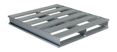 Vestil AP-4248 Aluminum Heavy Duty Pallet 48 in. x 42-1/8 in. x 6 in. 6,000 lb. Capacity Silver