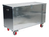 Vestil APTS-2448-C-FD Aluminum Portable Tool Box with Fold Down Front Door with Casters 24-3/4 in. x 48-3/4 in. x 32-5/16 in.
