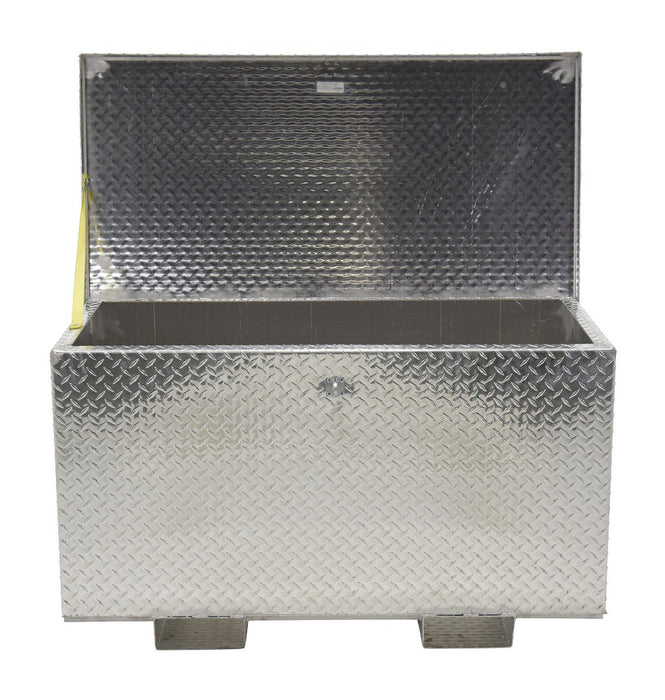 Vestil APTS-2448-F aluminum portable tool box with fork pockets - view 3