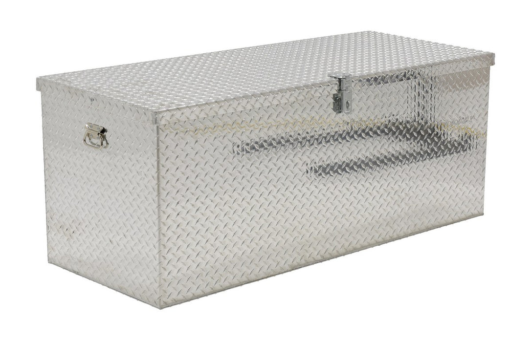 Vestil APTS-2460 Aluminum Portable Tool Box 24-13/16 in. x 60-3/4 in. x 24-11/16 in. 2,500 lb. Capacity Silver