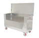 Vestil APTS-3060-C-FD aluminum portable tool box with fold down front door - view 2