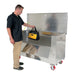 Vestil APTS-3060-C-FD aluminum portable tool box with fold down front door - view 5