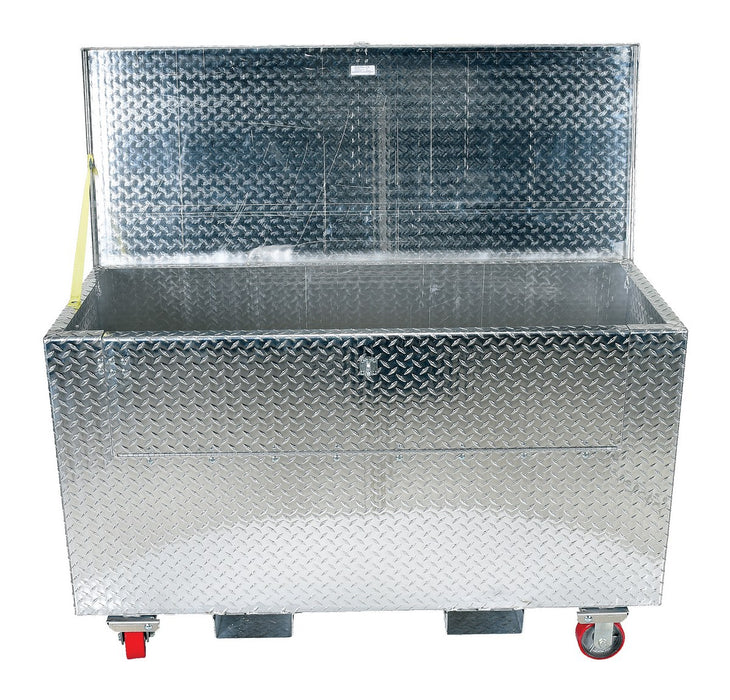Vestil APTS-3060-CF-FD aluminum portable tool box with fold down front door - view 3