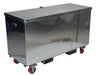 Vestil APTS-3060-CF Aluminum Portable Tool Box with Casters and Fork Pockets 24-13/16 in. x 60-3/4 in. x 38-5/16 in. 2,500 lb