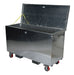 Vestil APTS-3060-CF aluminum portable tool box with casters and fork pockets - view 2