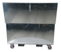 Vestil APTS-3060-CF aluminum portable tool box with casters and fork pockets - view 4