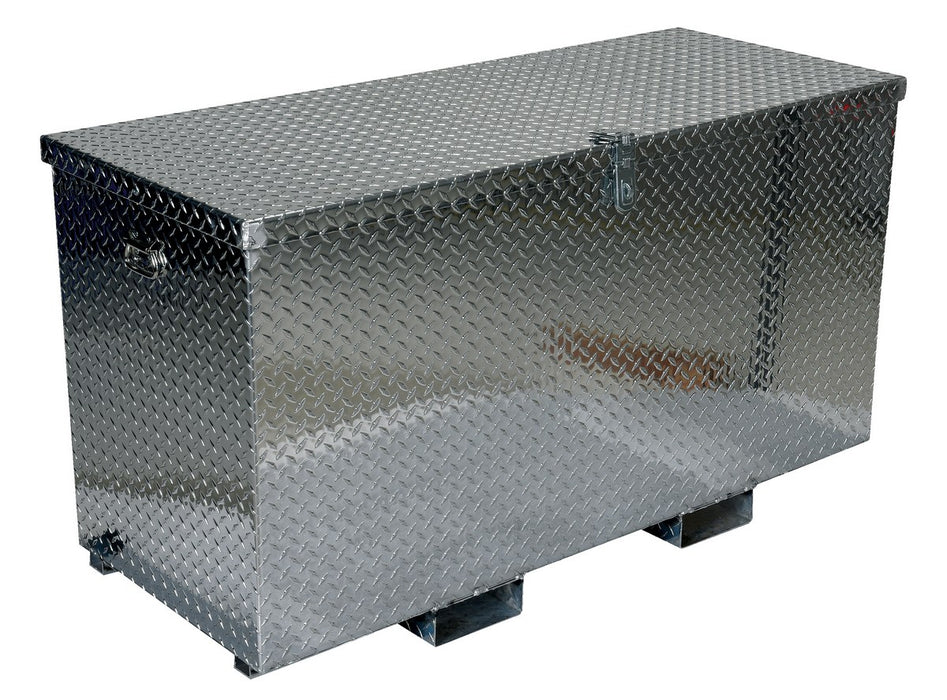 Vestil APTS-3060-F Aluminum Portable Tool Box with Fork Pockets 24-13/16 in. x 60-3/4 in. x 33-11/16 in. 2,500 lb. Capacity S
