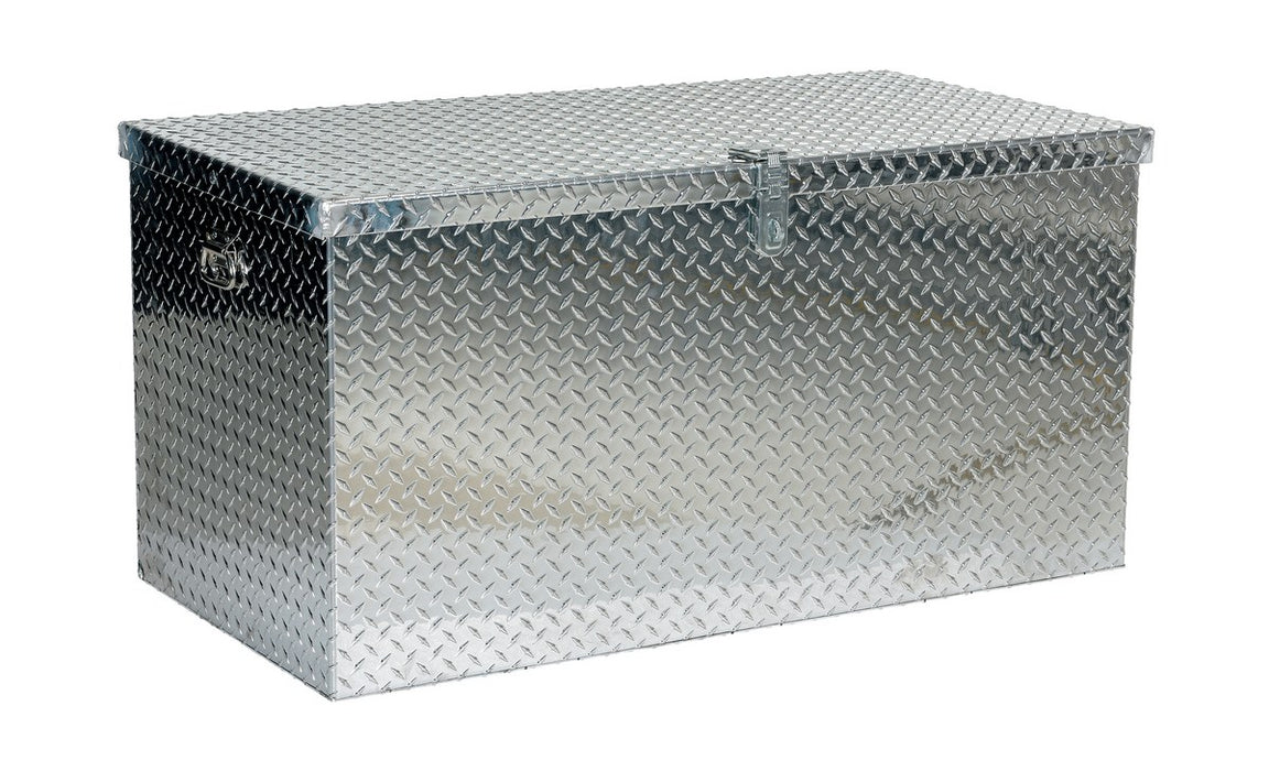 Vestil APTS-3648 Aluminum Portable Tool Box 24-3/4 in. x 48-3/4 in. x 36-5/8 in. 2,500 lb. Capacity Silver