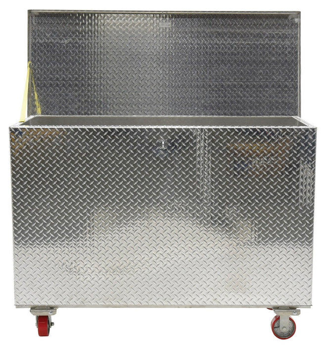 Vestil APTS-3660-C aluminum portable tool box with casters - view 3