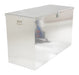Vestil APTS-3660 Aluminum Portable Tool Box 24-13/16 in. x 60-3/4 in. x 36-11/16 in. 2,500 lb. Capacity Silver