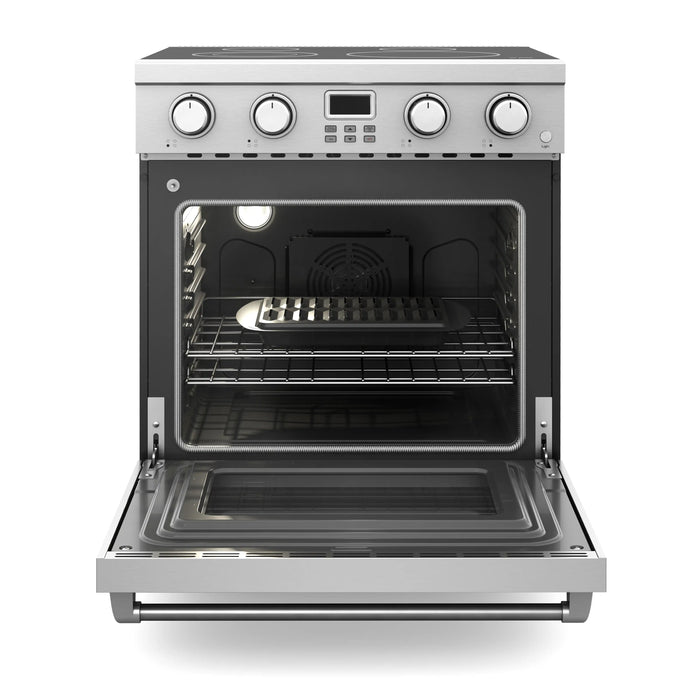Thor Kitchen 30-Inch Electric Range with 4.8 cu. ft. Convection Oven in Stainless Steel (ARE30) Thor Kitchen