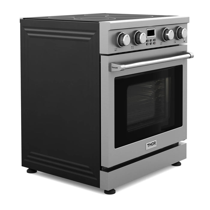 Thor Kitchen 30-Inch Electric Range with 4.8 cu. ft. Convection Oven in Stainless Steel (ARE30) Thor Kitchen