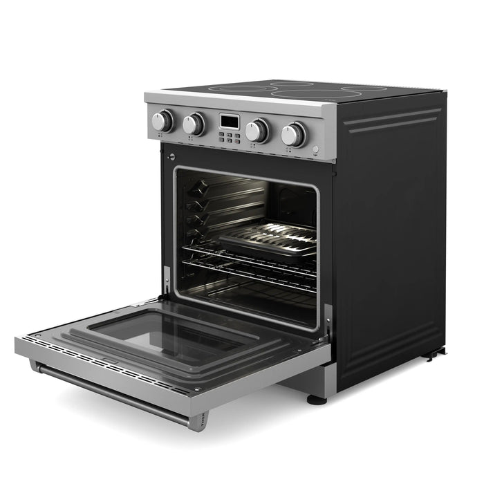 Thor Kitchen 30-Inch Electric Range with 4.8 cu. ft. Convection Oven in Stainless Steel (ARE30) Thor Kitchen