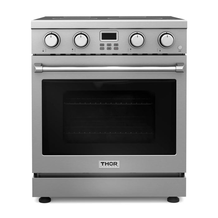 Thor Kitchen 30-Inch Electric Range with 4.8 cu. ft. Convection Oven in Stainless Steel (ARE30) Thor Kitchen