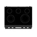 Thor Kitchen 36-Inch Matte Black Electric Range (ARE36B) – top 1