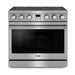 Thor Kitchen 36-Inch Electric Range with 6.0 cu. ft. Convection Oven in Stainless Steel (ARE36) Thor Kitchen