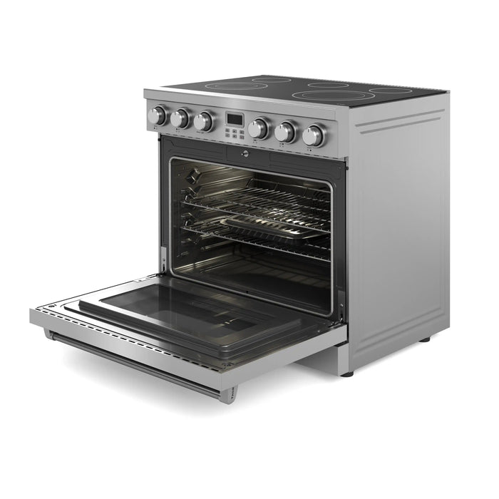 Thor Kitchen 36-Inch Electric Range with 6.0 cu. ft. Convection Oven in Stainless Steel (ARE36) Thor Kitchen