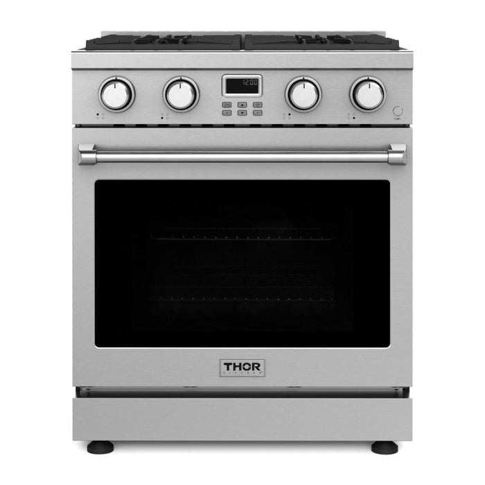 Thor Kitchen 30" Contemporary Professional Propane Gas Range, ARG30LP Thor Kitchen