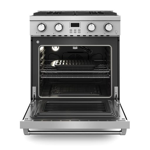 Thor Kitchen 30-Inch Gas Range with 4.8 cu. ft. Convection Oven in Stainless Steel (ARG30) Thor Kitchen