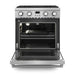 Thor Kitchen 30-Inch Gas Range with 4.8 cu. ft. Convection Oven in Stainless Steel (ARG30) Thor Kitchen