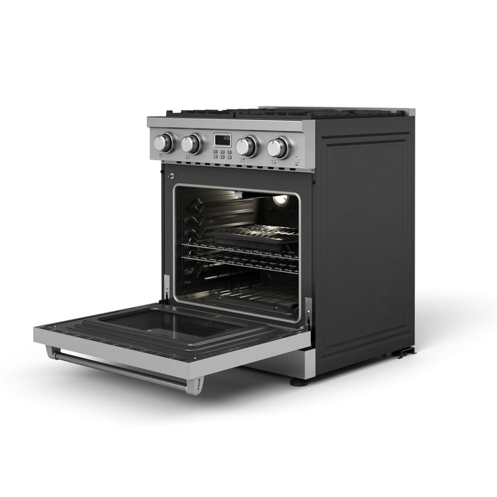 Thor Kitchen 30" Contemporary Professional Propane Gas Range, ARG30LP Thor Kitchen