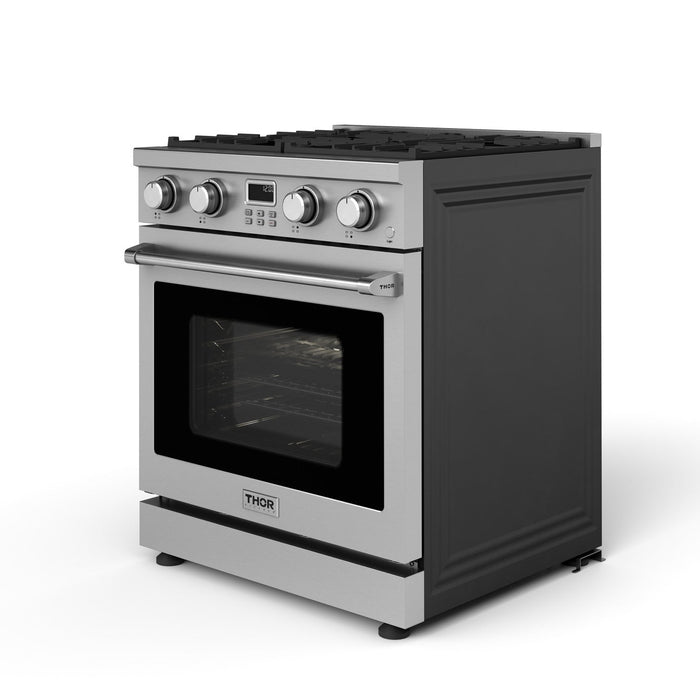 Thor Kitchen 30" Contemporary Professional Propane Gas Range, ARG30LP Thor Kitchen