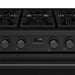 Thor Kitchen 36-Inch Matte Black Gas Range (ARG36B) – close-up
