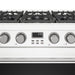 Thor Kitchen 36-Inch White Gas Range (ARG36W) – close-up